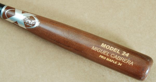 Miguel Cabrera 2003-05 Game-Used X Bat (PSA/DNA)