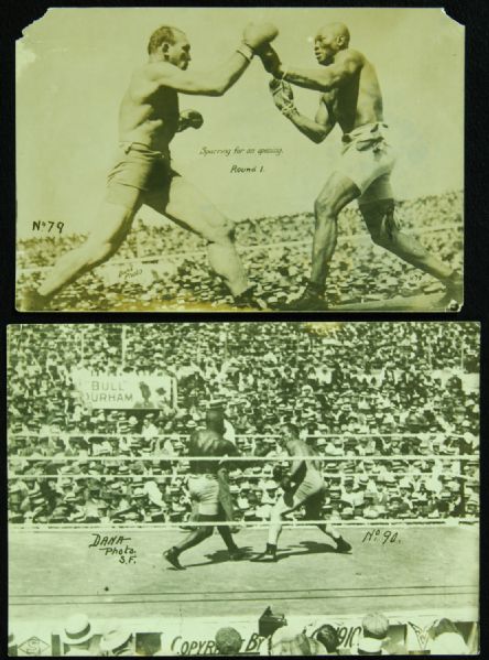 Jack Johnson vs. James Jeffries Original Photos (2)