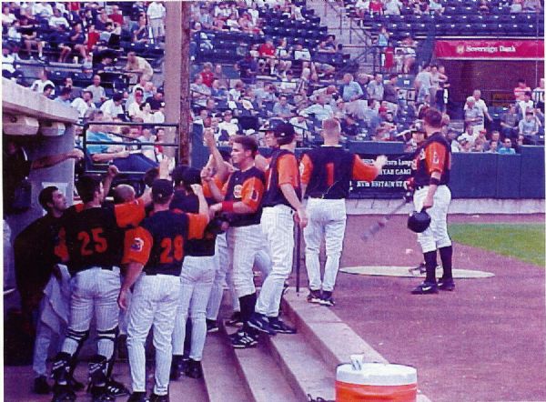 Joe Mauer 2003 Signed Game-Used New Britain Rock Cats Harley Davidson Jersey with All-Star Game Signed Ticket