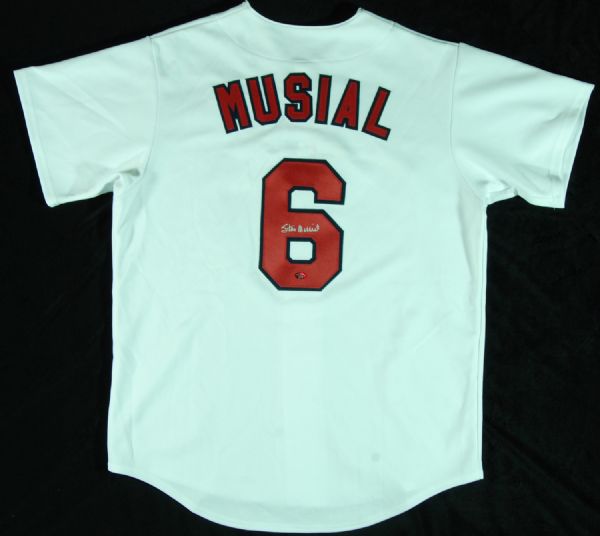 Stan Musial Signed Cardinals Jersey (PSA/DNA)