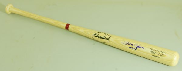 Pete Rose Signed Adirondack Bat 4256 (PSA/DNA)