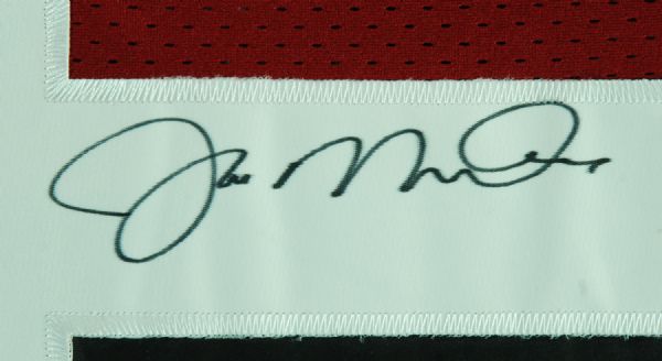 Joe Montana Signed 49ers Jersey 4x SB Champ