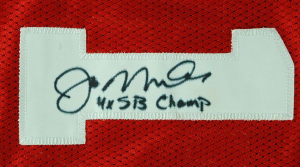 Joe Montana & Dwight Clark Signed The Catch Jersey with Play Diagram (PSA/DNA)