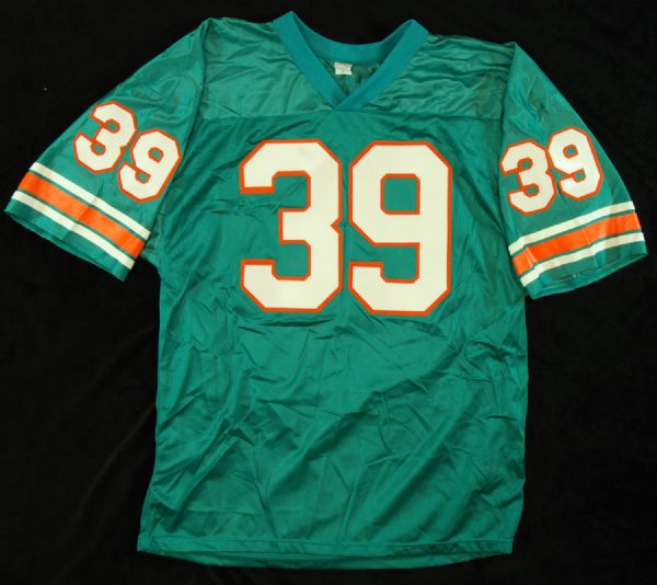 Larry Csonka Signed Dolpins Jersey HOF 87 (PSA/DNA)