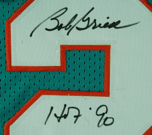 Bob Griese Signed Dolphins Jersey HOF 90 (PSA/DNA)