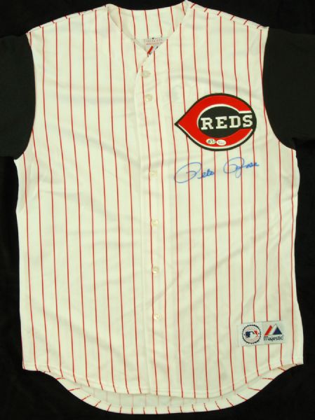 Pete Rose Signed Reds Jersey (PSA/DNA)