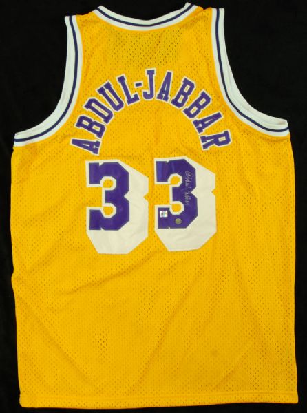 Kareem Abdul-Jabbar Signed Lakers Jersey (PSA/DNA)