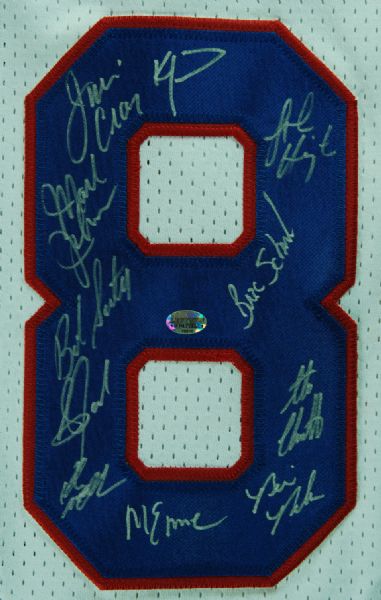 1980 Team USA Miracle On Ice Team-Signed Jersey (20 Signatures) (PSA/DNA)