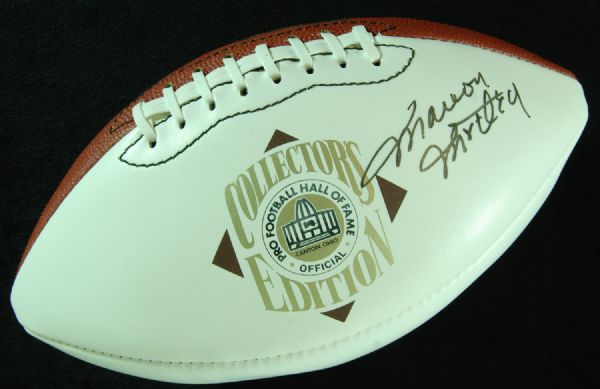 Marion Motley Signed HOF Logo Football (PSA/DNA)