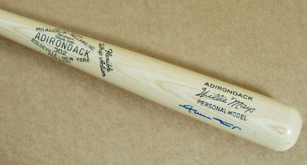 Willie Mays Signed Adirondack Bat (PSA/DNA)