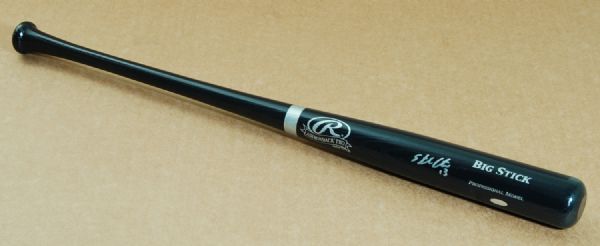 Starlin Castro Signed Rawlings Bat (Steiner)