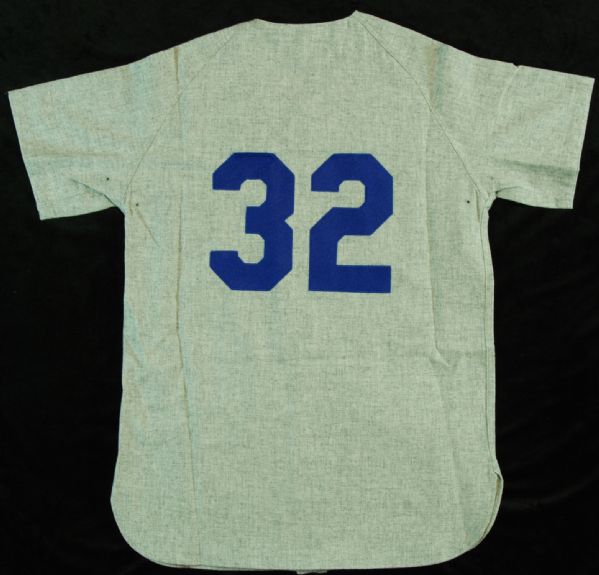 Sandy Koufax Signed 1963 Dodgers Flannel Throwback Jersey (PSA/DNA)