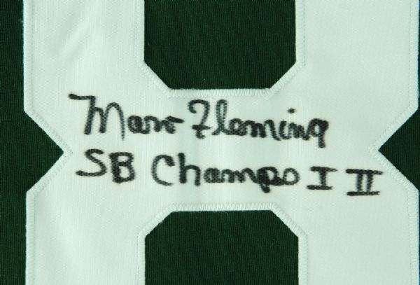 Marv Fleming Signed Packers Throwback Jersey (PSA/DNA)