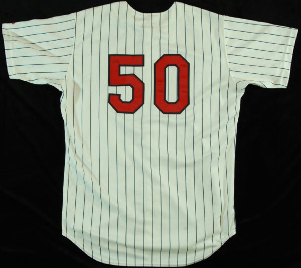 Washington Senators Greats Signed Throwback Jersey (14 Signatures)