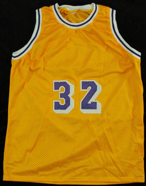 Magic Johnson Signed Lakers Jersey (PSA/DNA)