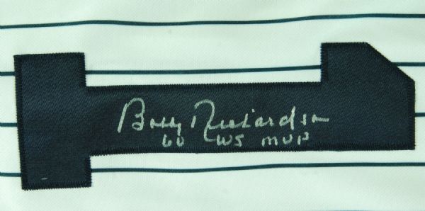 Bobby Richardson Signed Yankees Jersey (PSA/DNA)