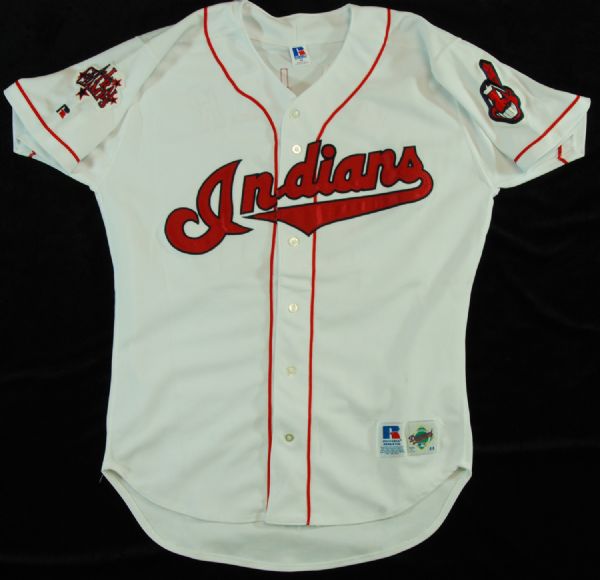 Bob Feller Signed Indians Jersey (PSA/DNA)