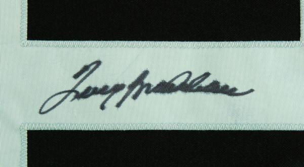 Terry Bradshaw Signed Steelers Stat Jersey (JSA)