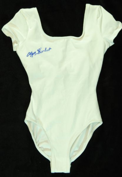 Olga Korbut Signed Gymast Outfit