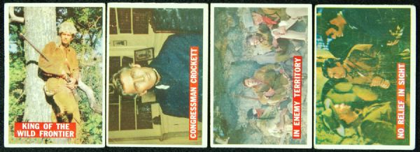 1956 Topps Davy Crockett Complete Set (80)