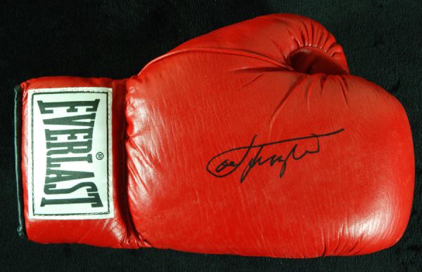 Joe Frazier Signed Everlast Boxing Glove