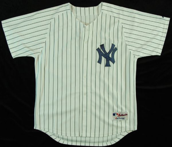 Wade Boggs Signed Yankees Jersey 96 WS Champs (JSA)