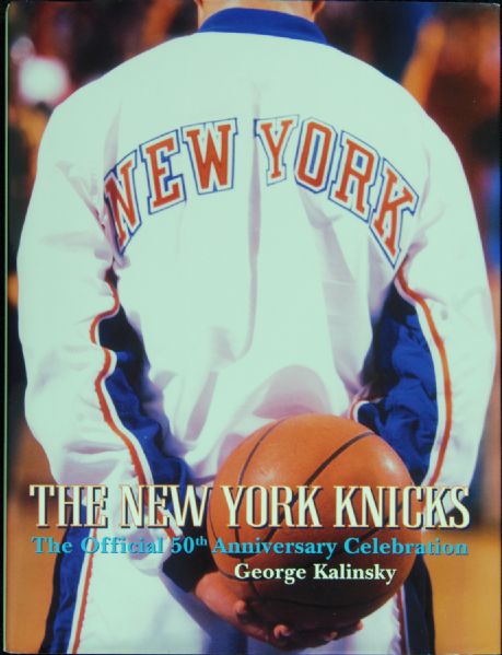 The New York Knicks Greats Signed Book (21 Signatures) with HOFers & Spike Lee