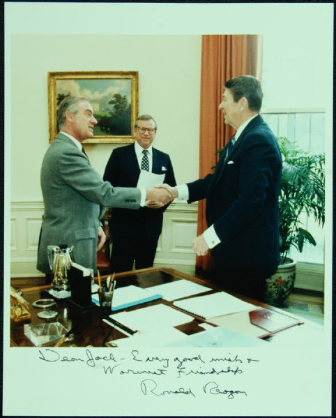 Ronald Reagan Signed 8x10 Photo (PSA/DNA)