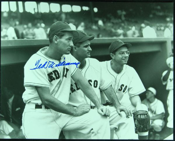 Ted Williams Signed 16x20 Photo