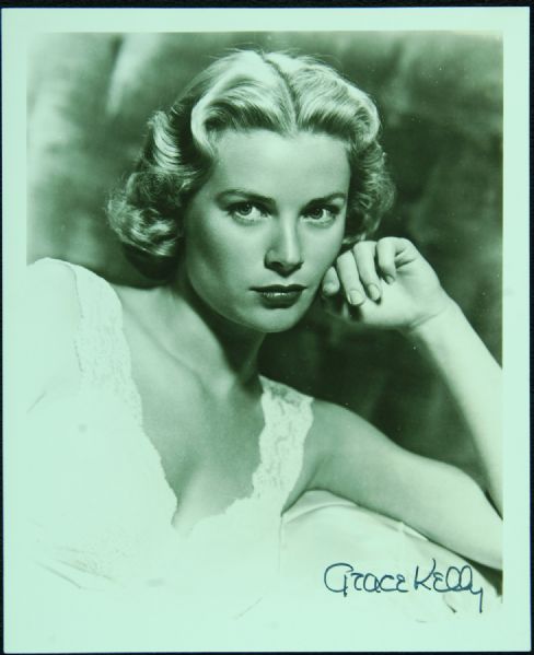 Grace Kelly Signed 8x10 Photo (PSA/DNA)