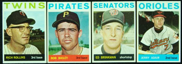 1964 Topps Baseball Partial Set (211)