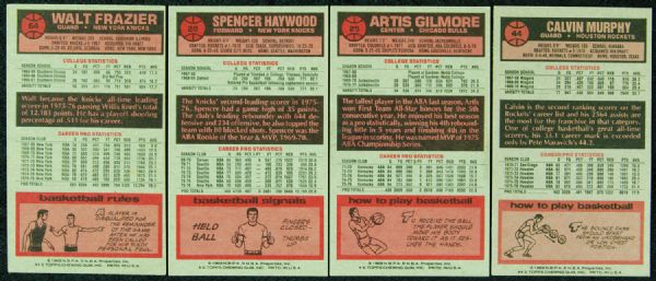 1976-77 Topps Basketball Partial Set (88)