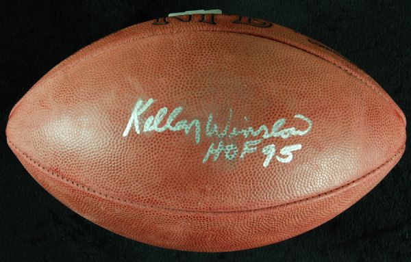 Kellen Winslow Signed NFL Football HOF 95 (PSA/DNA)