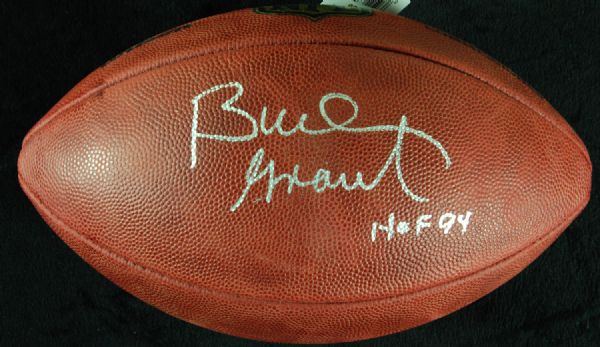 Bud Grant Signed NFL Football HOF 94 (PSA/DNA)