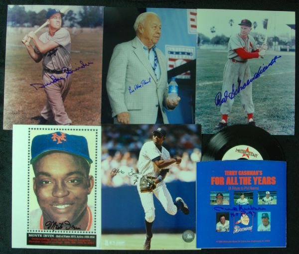 Baseball Signed 8x10 Photos (85)