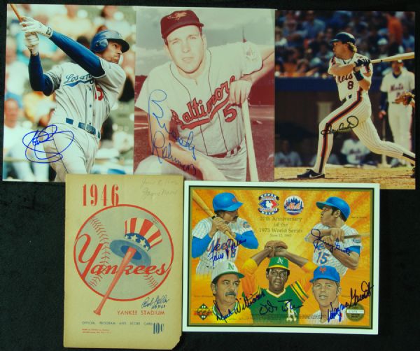 Baseball Signed 8x10 Photos (85)