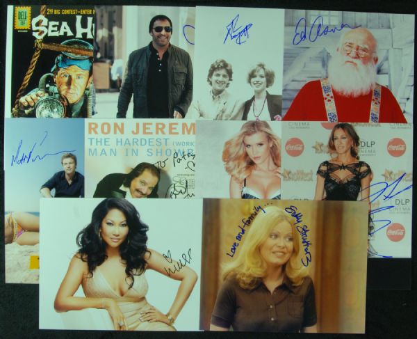 Celebrity Signed 8x10 Photos (100)