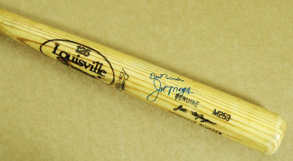 Joe Morgan 1980-83 Game-Used Signed Louisville Slugger Bat (PSA/DNA 8.5)