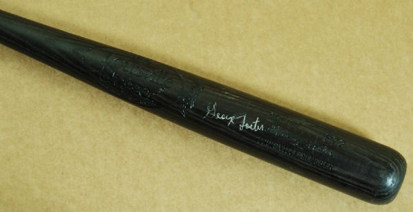 George Foster 1980-83 Game-Used Signed Louisville Slugger Bat