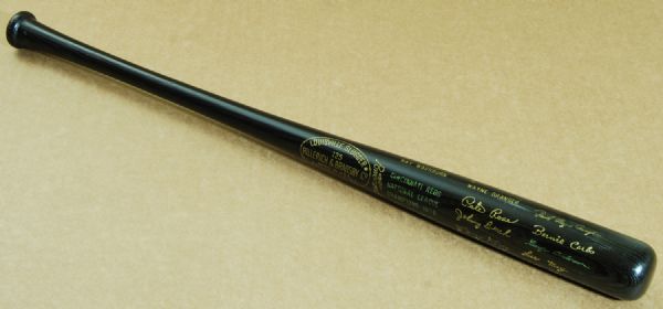 1970 Cincinnati Reds National League Champions Black Bat