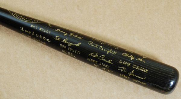 1970 Cincinnati Reds National League Champions Black Bat