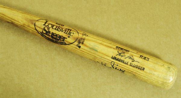 Tony Perez 1983 Game-Used Signed Louisville Slugger Bat (PSA/DNA)