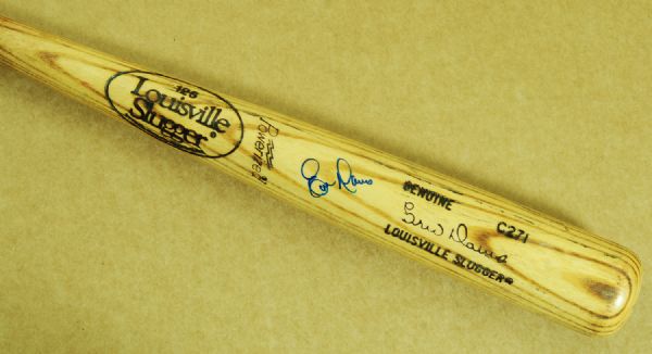 Eric Davis 1985 Game-Used Signed Louisville Slugger Bat