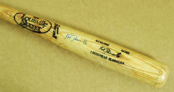 Kal Daniels 1986-89 Game-Used Signed Louisville Slugger Bat