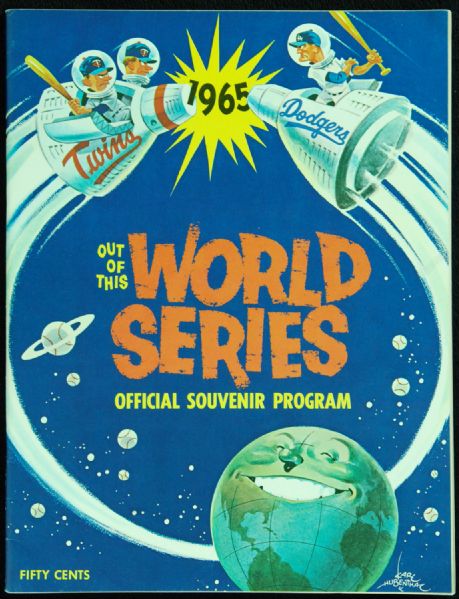 1965 World Series Program (Twins vs. Dodgers)