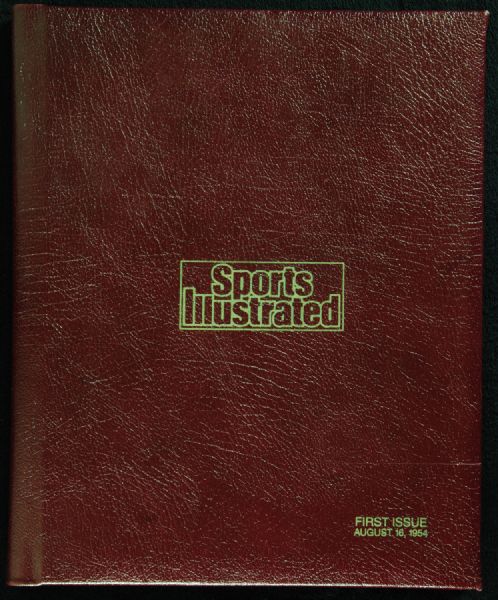 Sports Illustrated First Issue in Leather Presentation Folder