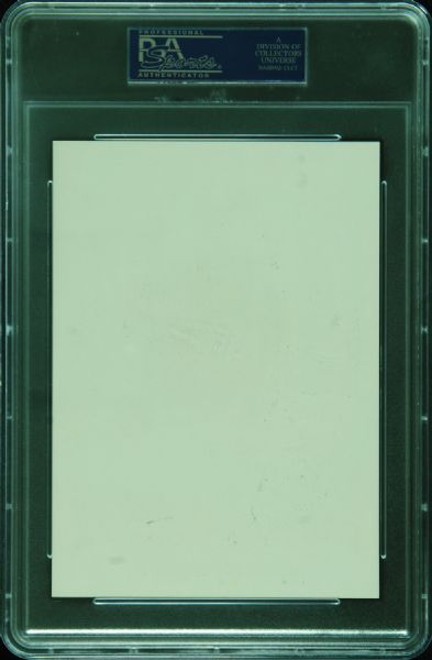 1965-66 Jets Team Issue Joe Namath (PSA/DNA)