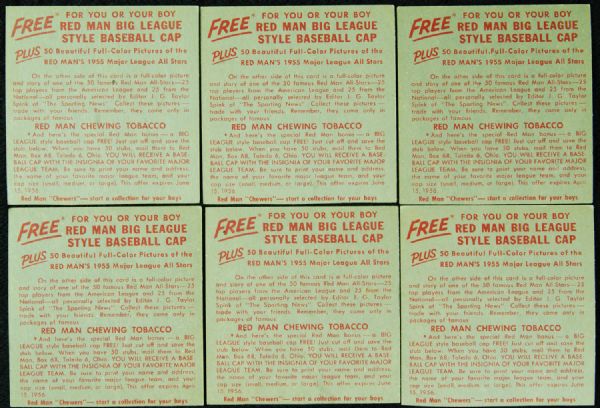 1955 Red Man Tobacco Partial Set (22)