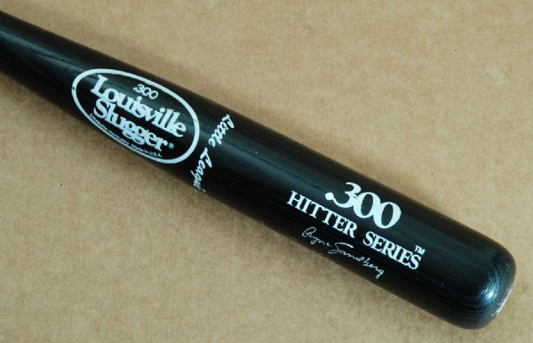 Ryne Sandberg Signed Louisville Slugger .300 Hitter Series Bat (PSA/DNA)