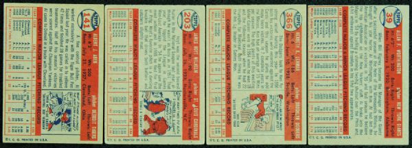 1957 Topps Baseball Lot (24)